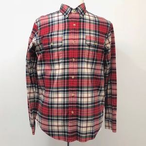 Polo Ralph Lauren Plaid Wool Flannel Double Pocket